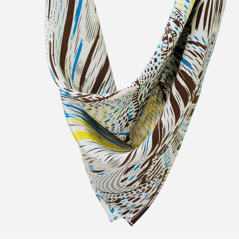 NWT Dozen Gifting Bundle Silklette 100% Silk Bandanas/Kerchiefs + Gift Packaging - Picture 6 of 13